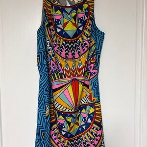 Mara Hoffman Colorful Abstract Midi Dress